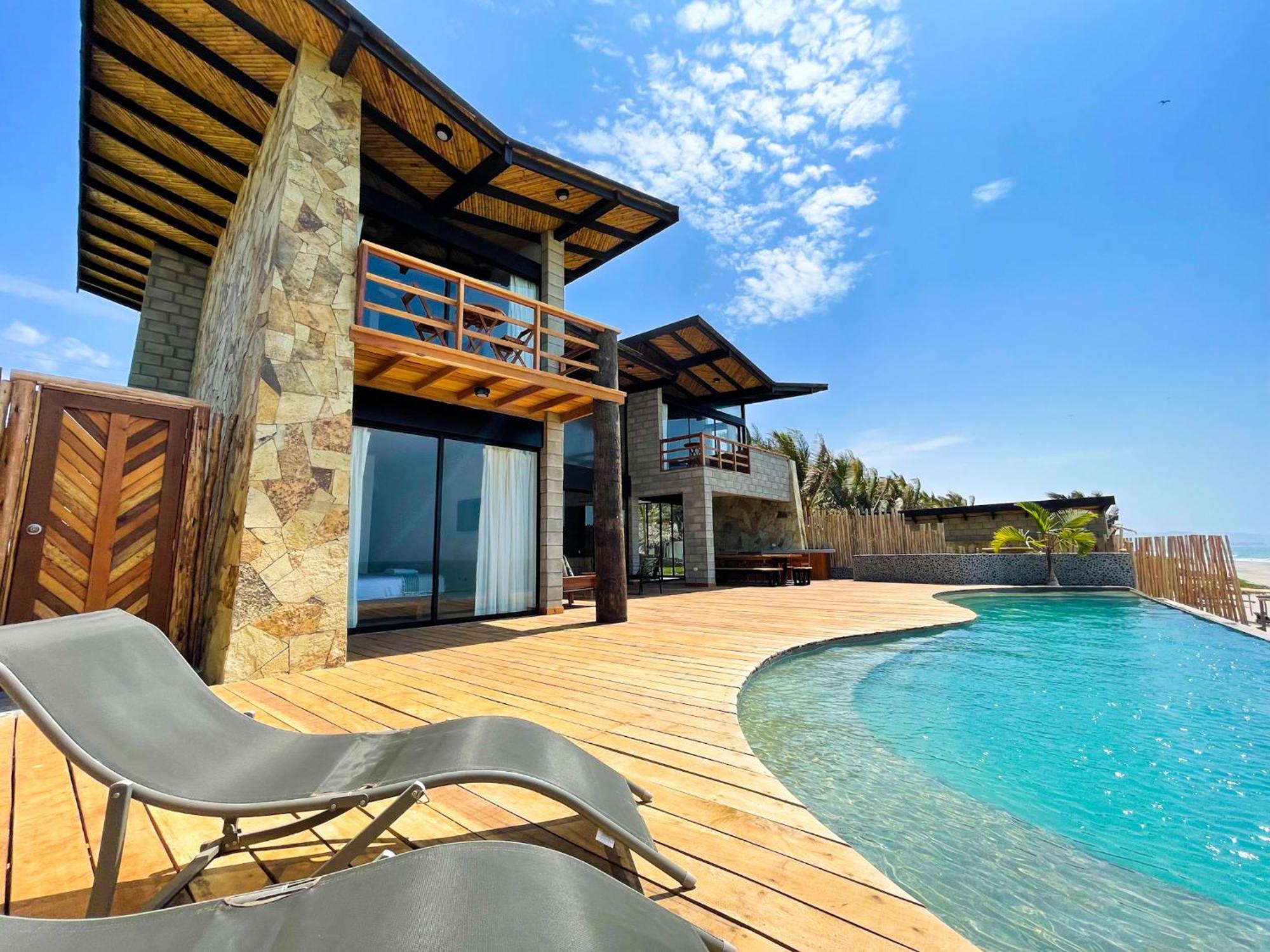 Diem Vichayito Beachfront Eco-Luxury Quarto foto